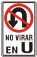 no U turns