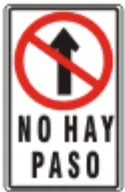 no entry